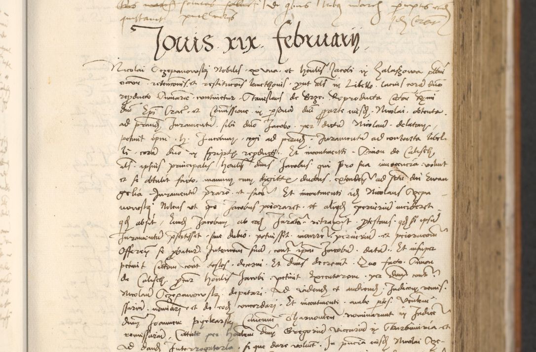 Zdjęcie nr 187 dla obiektu archiwalnego: [Acta actorum officialia coram Thoma Roznowski]