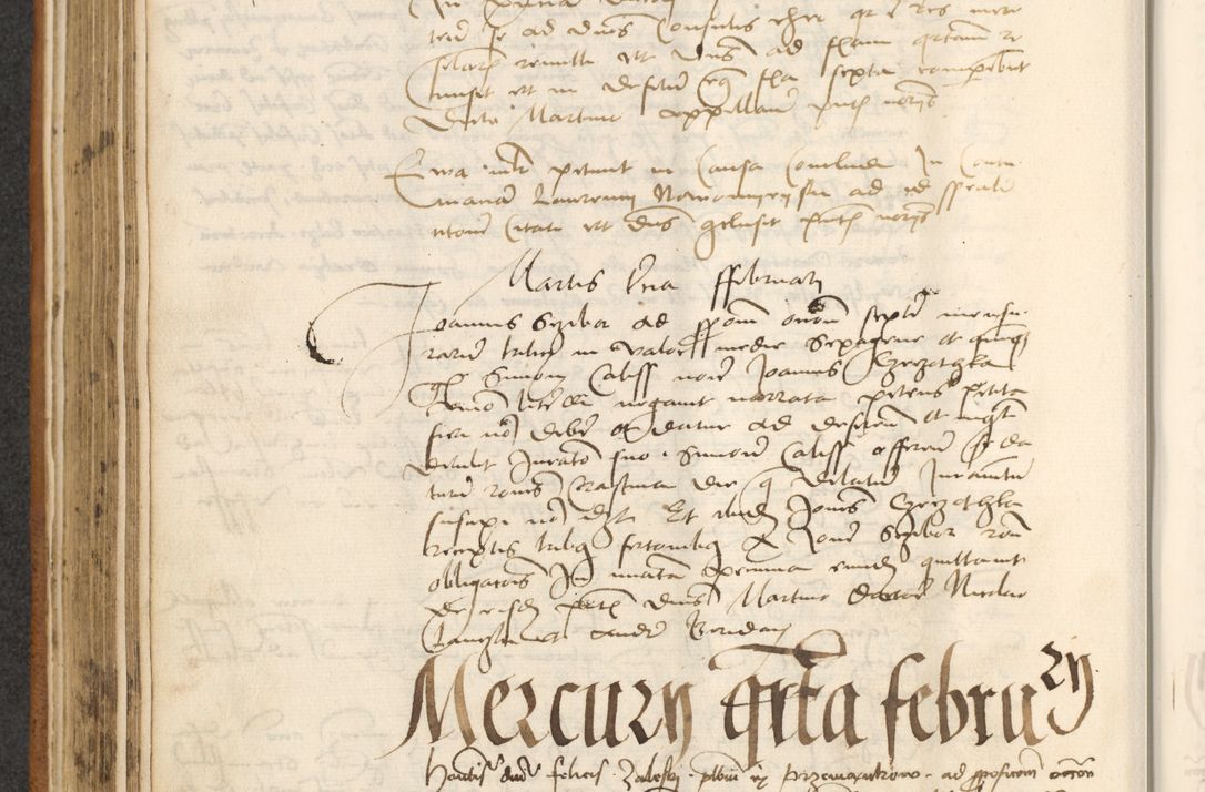 Zdjęcie nr 170 dla obiektu archiwalnego: [Acta actorum officialia coram Thoma Roznowski]