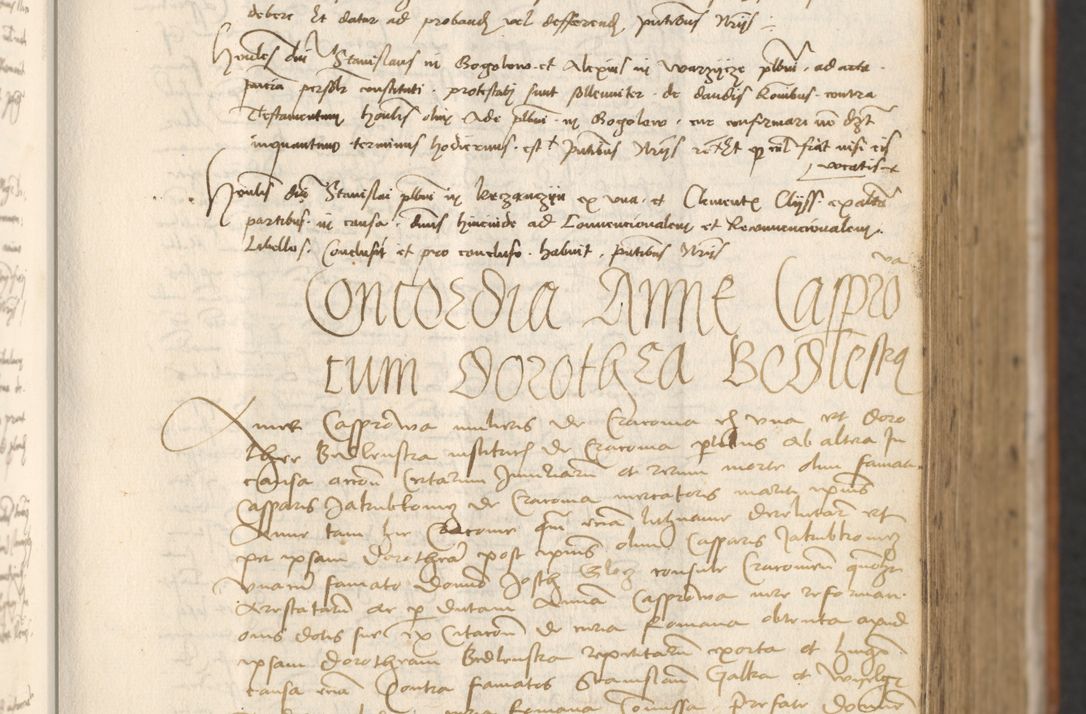 Zdjęcie nr 165 dla obiektu archiwalnego: [Acta actorum officialia coram Thoma Roznowski]