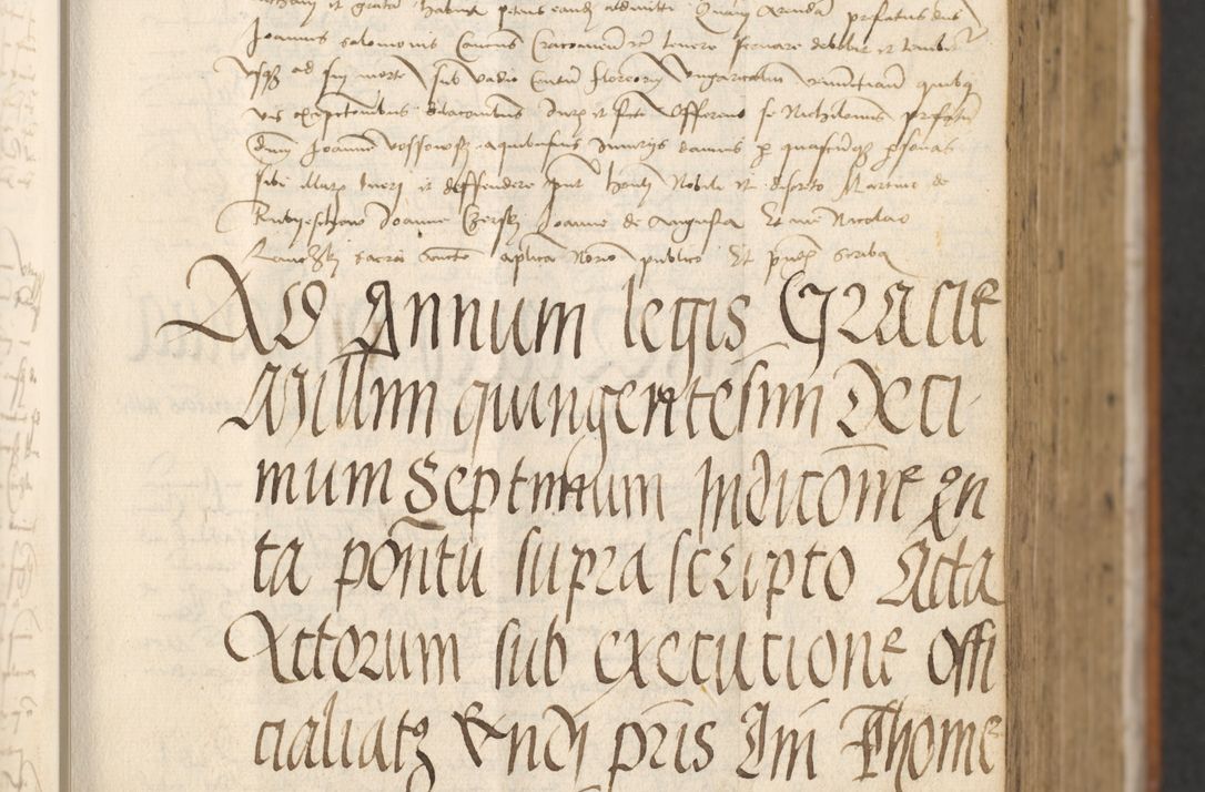 Zdjęcie nr 145 dla obiektu archiwalnego: [Acta actorum officialia coram Thoma Roznowski]