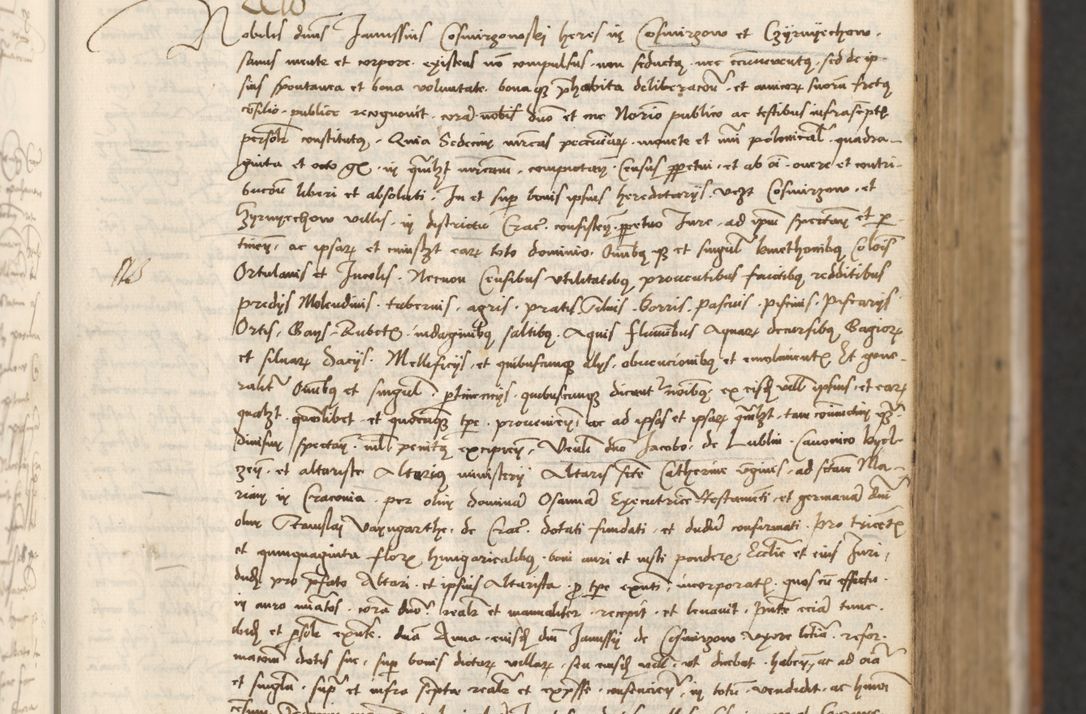 Zdjęcie nr 115 dla obiektu archiwalnego: [Acta actorum officialia coram Thoma Roznowski]