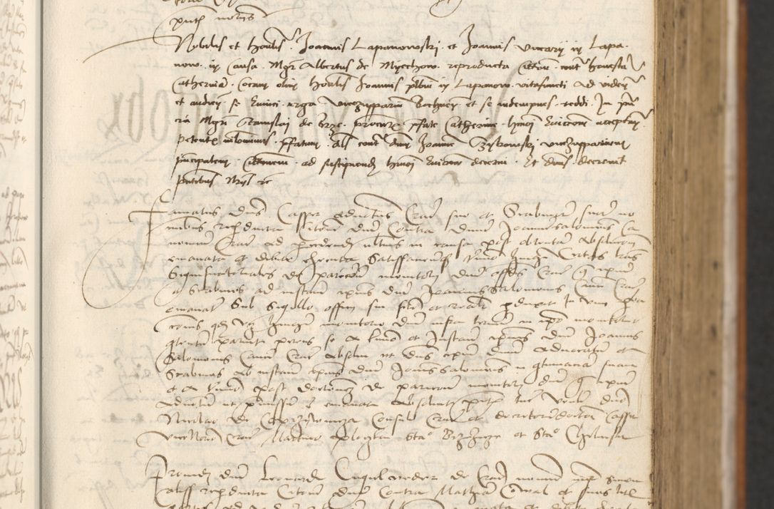 Zdjęcie nr 101 dla obiektu archiwalnego: [Acta actorum officialia coram Thoma Roznowski]