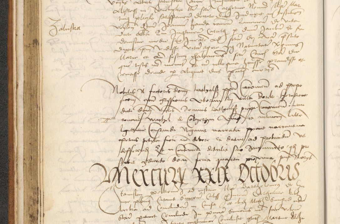 Zdjęcie nr 100 dla obiektu archiwalnego: [Acta actorum officialia coram Thoma Roznowski]