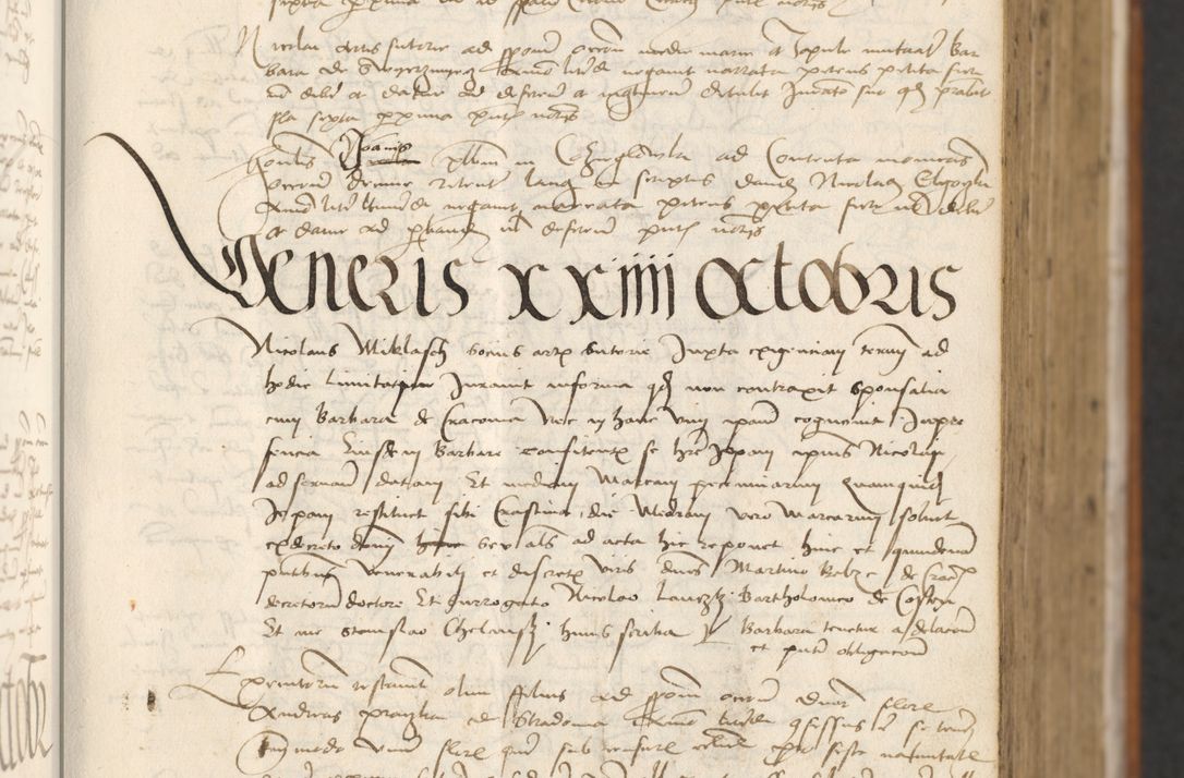 Zdjęcie nr 97 dla obiektu archiwalnego: [Acta actorum officialia coram Thoma Roznowski]