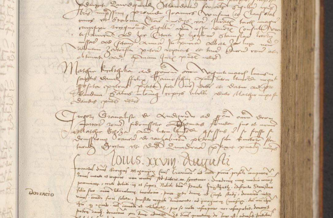 Zdjęcie nr 53 dla obiektu archiwalnego: [Acta actorum officialia coram Thoma Roznowski]