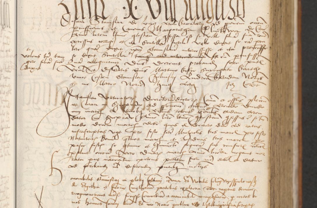 Zdjęcie nr 43 dla obiektu archiwalnego: [Acta actorum officialia coram Thoma Roznowski]