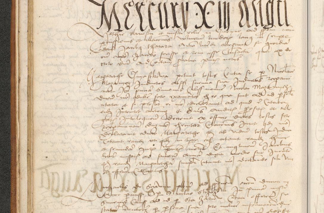 Zdjęcie nr 42 dla obiektu archiwalnego: [Acta actorum officialia coram Thoma Roznowski]