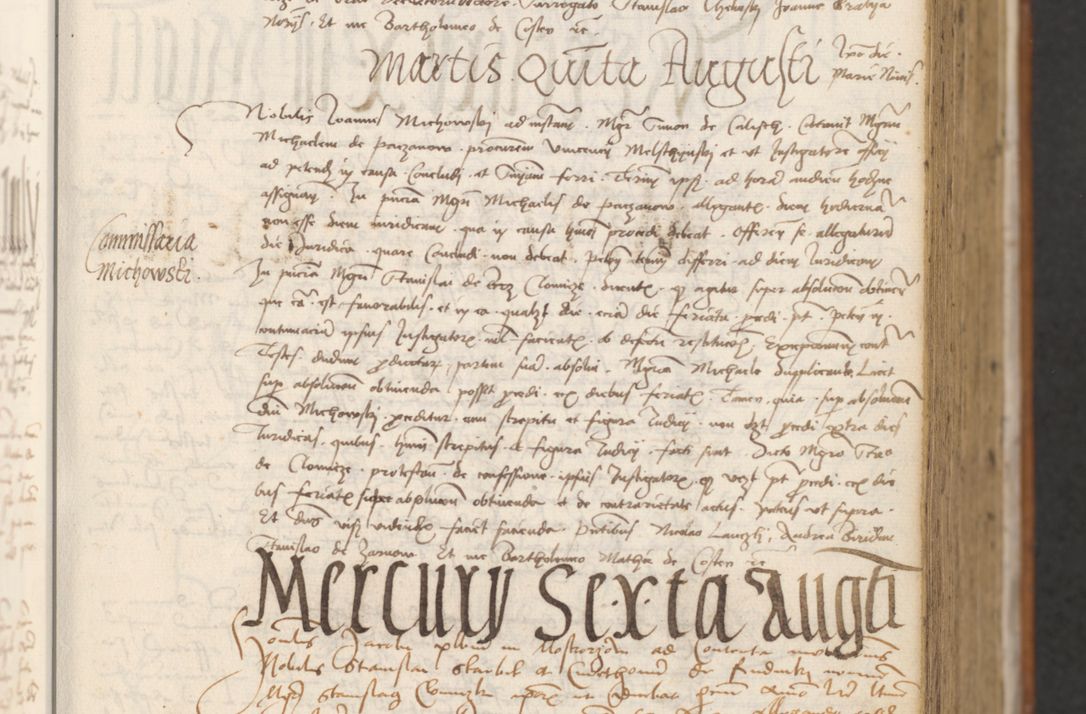 Zdjęcie nr 41 dla obiektu archiwalnego: [Acta actorum officialia coram Thoma Roznowski]