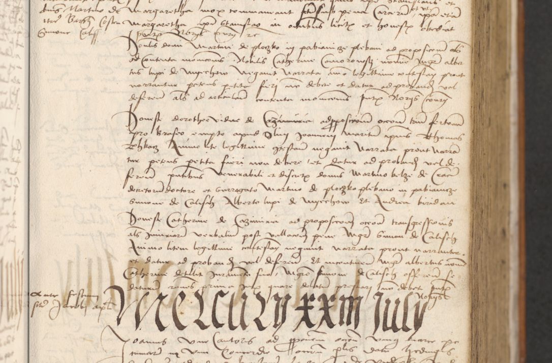 Zdjęcie nr 37 dla obiektu archiwalnego: [Acta actorum officialia coram Thoma Roznowski]