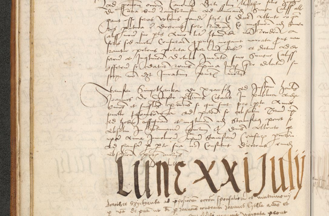 Zdjęcie nr 36 dla obiektu archiwalnego: [Acta actorum officialia coram Thoma Roznowski]