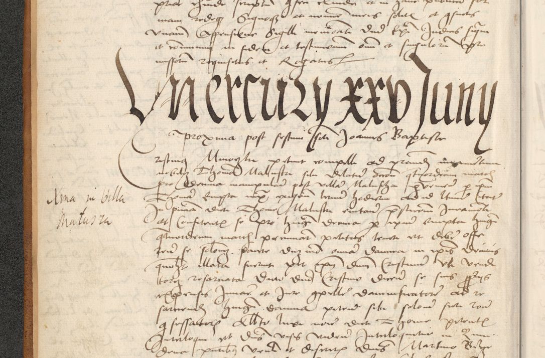 Zdjęcie nr 14 dla obiektu archiwalnego: [Acta actorum officialia coram Thoma Roznowski]