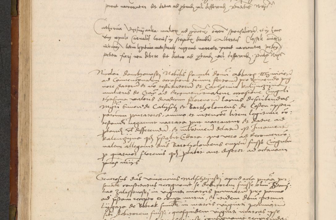 Zdjęcie nr 199 dla obiektu archiwalnego: In nomine Domini. Amen. Sub anno eiusdem Domini millesimo quingentesimo vigesimo, indicione octava, pontificatus sanctissimi in Christo patris et domini nostri domini Leonis divina providencia pape decimi moderni anno ad 19 Marcii durante septimo, acta actorum coram venerabili viro domino Thoma Rosznowski canonico et officiali generali Cracoviensi felicibus, sideribus continuantur atque exordium capiunt et Dii faveant ceptis