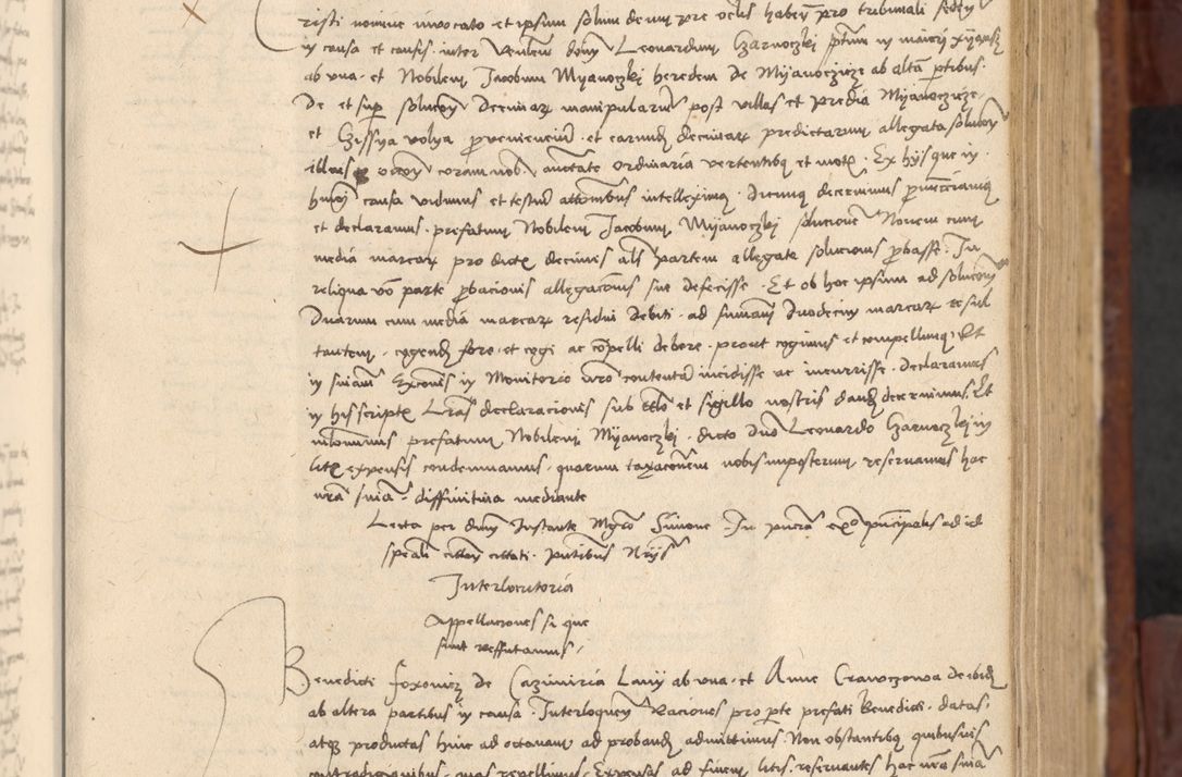 Zdjęcie nr 194 dla obiektu archiwalnego: In nomine Domini. Amen. Sub anno eiusdem Domini millesimo quingentesimo vigesimo, indicione octava, pontificatus sanctissimi in Christo patris et domini nostri domini Leonis divina providencia pape decimi moderni anno ad 19 Marcii durante septimo, acta actorum coram venerabili viro domino Thoma Rosznowski canonico et officiali generali Cracoviensi felicibus, sideribus continuantur atque exordium capiunt et Dii faveant ceptis