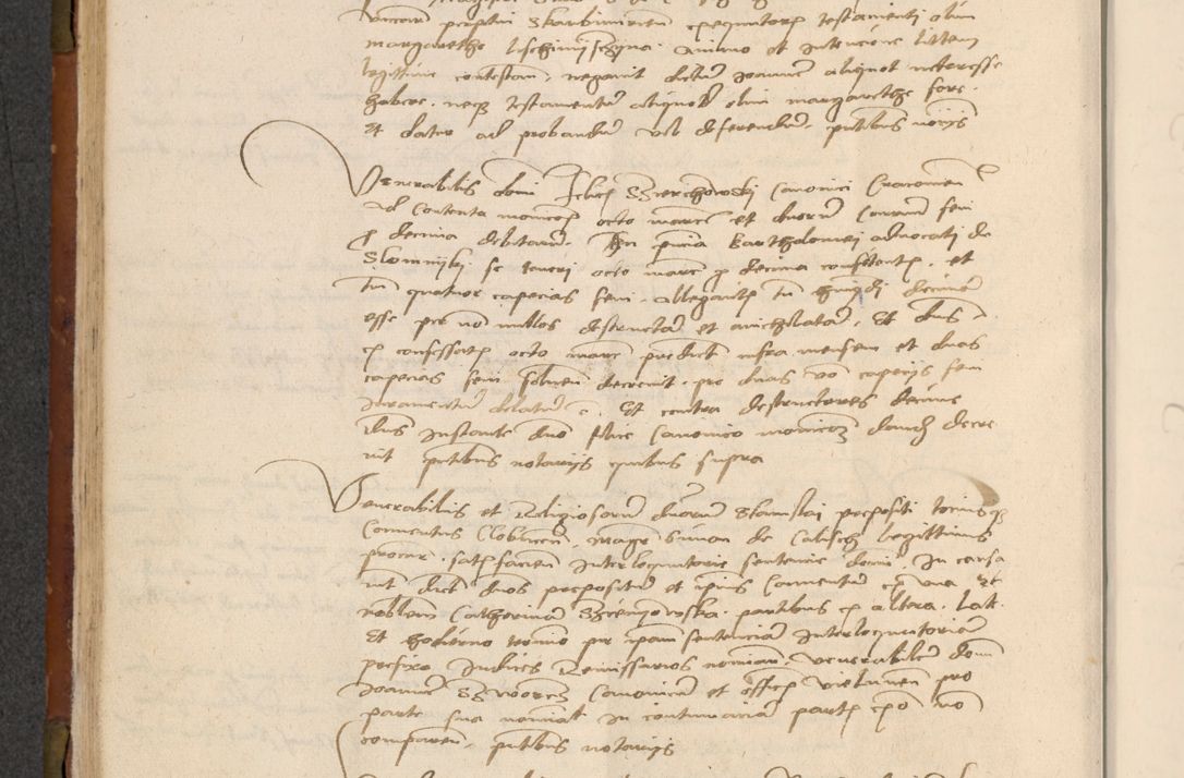 Zdjęcie nr 169 dla obiektu archiwalnego: In nomine Domini. Amen. Sub anno eiusdem Domini millesimo quingentesimo vigesimo, indicione octava, pontificatus sanctissimi in Christo patris et domini nostri domini Leonis divina providencia pape decimi moderni anno ad 19 Marcii durante septimo, acta actorum coram venerabili viro domino Thoma Rosznowski canonico et officiali generali Cracoviensi felicibus, sideribus continuantur atque exordium capiunt et Dii faveant ceptis