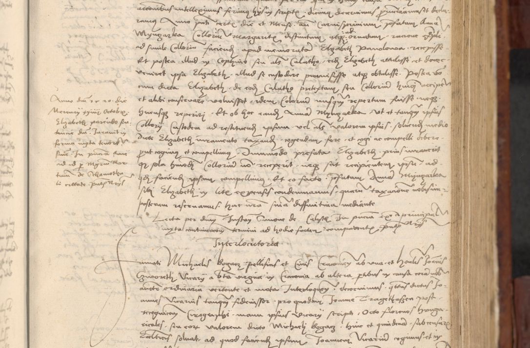 Zdjęcie nr 172 dla obiektu archiwalnego: In nomine Domini. Amen. Sub anno eiusdem Domini millesimo quingentesimo vigesimo, indicione octava, pontificatus sanctissimi in Christo patris et domini nostri domini Leonis divina providencia pape decimi moderni anno ad 19 Marcii durante septimo, acta actorum coram venerabili viro domino Thoma Rosznowski canonico et officiali generali Cracoviensi felicibus, sideribus continuantur atque exordium capiunt et Dii faveant ceptis