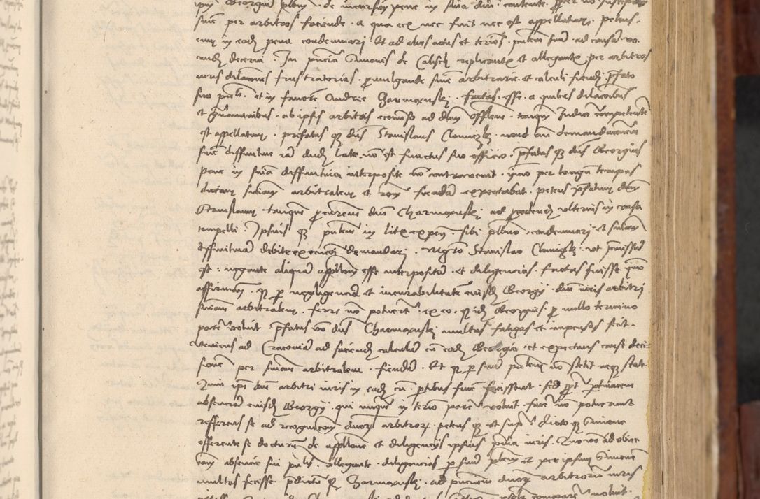 Zdjęcie nr 164 dla obiektu archiwalnego: In nomine Domini. Amen. Sub anno eiusdem Domini millesimo quingentesimo vigesimo, indicione octava, pontificatus sanctissimi in Christo patris et domini nostri domini Leonis divina providencia pape decimi moderni anno ad 19 Marcii durante septimo, acta actorum coram venerabili viro domino Thoma Rosznowski canonico et officiali generali Cracoviensi felicibus, sideribus continuantur atque exordium capiunt et Dii faveant ceptis