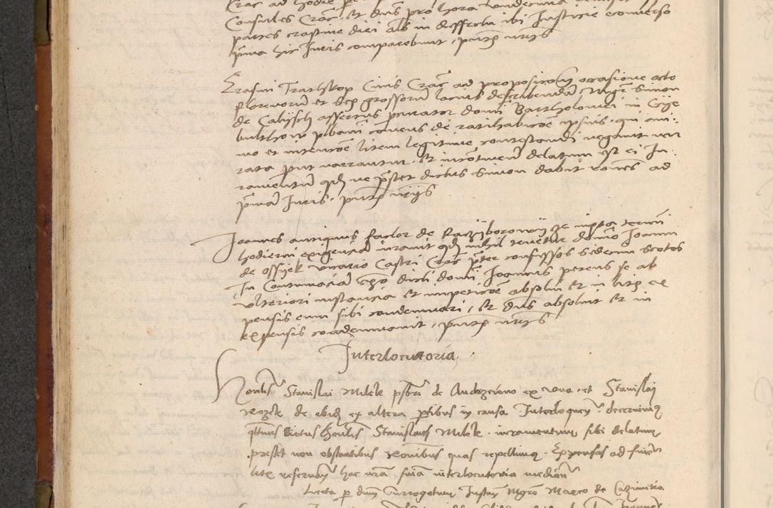 Zdjęcie nr 159 dla obiektu archiwalnego: In nomine Domini. Amen. Sub anno eiusdem Domini millesimo quingentesimo vigesimo, indicione octava, pontificatus sanctissimi in Christo patris et domini nostri domini Leonis divina providencia pape decimi moderni anno ad 19 Marcii durante septimo, acta actorum coram venerabili viro domino Thoma Rosznowski canonico et officiali generali Cracoviensi felicibus, sideribus continuantur atque exordium capiunt et Dii faveant ceptis