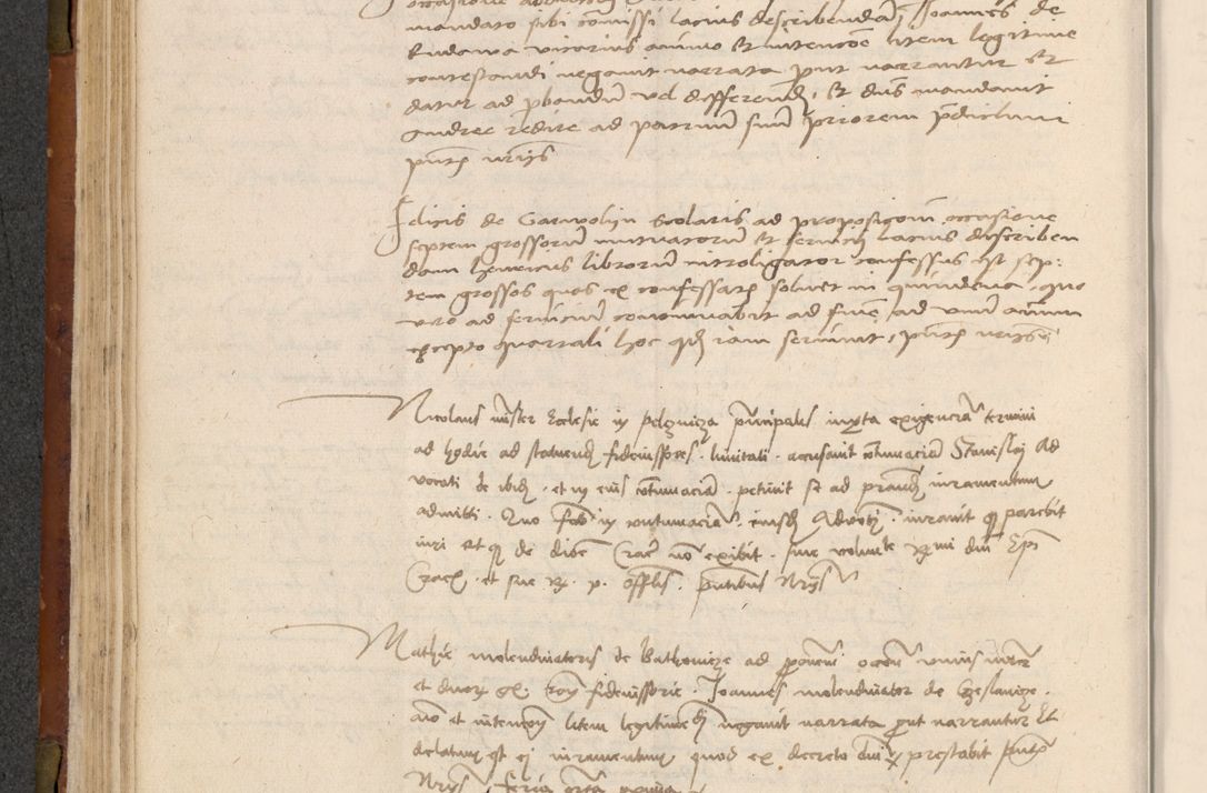 Zdjęcie nr 155 dla obiektu archiwalnego: In nomine Domini. Amen. Sub anno eiusdem Domini millesimo quingentesimo vigesimo, indicione octava, pontificatus sanctissimi in Christo patris et domini nostri domini Leonis divina providencia pape decimi moderni anno ad 19 Marcii durante septimo, acta actorum coram venerabili viro domino Thoma Rosznowski canonico et officiali generali Cracoviensi felicibus, sideribus continuantur atque exordium capiunt et Dii faveant ceptis