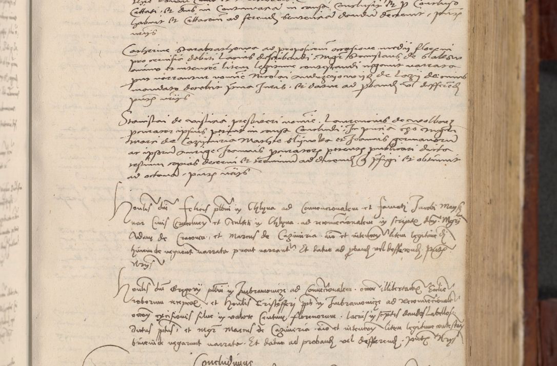 Zdjęcie nr 150 dla obiektu archiwalnego: In nomine Domini. Amen. Sub anno eiusdem Domini millesimo quingentesimo vigesimo, indicione octava, pontificatus sanctissimi in Christo patris et domini nostri domini Leonis divina providencia pape decimi moderni anno ad 19 Marcii durante septimo, acta actorum coram venerabili viro domino Thoma Rosznowski canonico et officiali generali Cracoviensi felicibus, sideribus continuantur atque exordium capiunt et Dii faveant ceptis