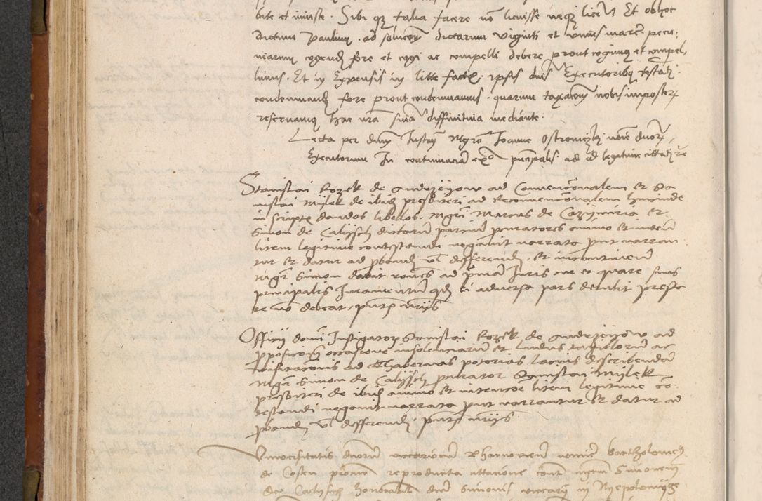 Zdjęcie nr 151 dla obiektu archiwalnego: In nomine Domini. Amen. Sub anno eiusdem Domini millesimo quingentesimo vigesimo, indicione octava, pontificatus sanctissimi in Christo patris et domini nostri domini Leonis divina providencia pape decimi moderni anno ad 19 Marcii durante septimo, acta actorum coram venerabili viro domino Thoma Rosznowski canonico et officiali generali Cracoviensi felicibus, sideribus continuantur atque exordium capiunt et Dii faveant ceptis