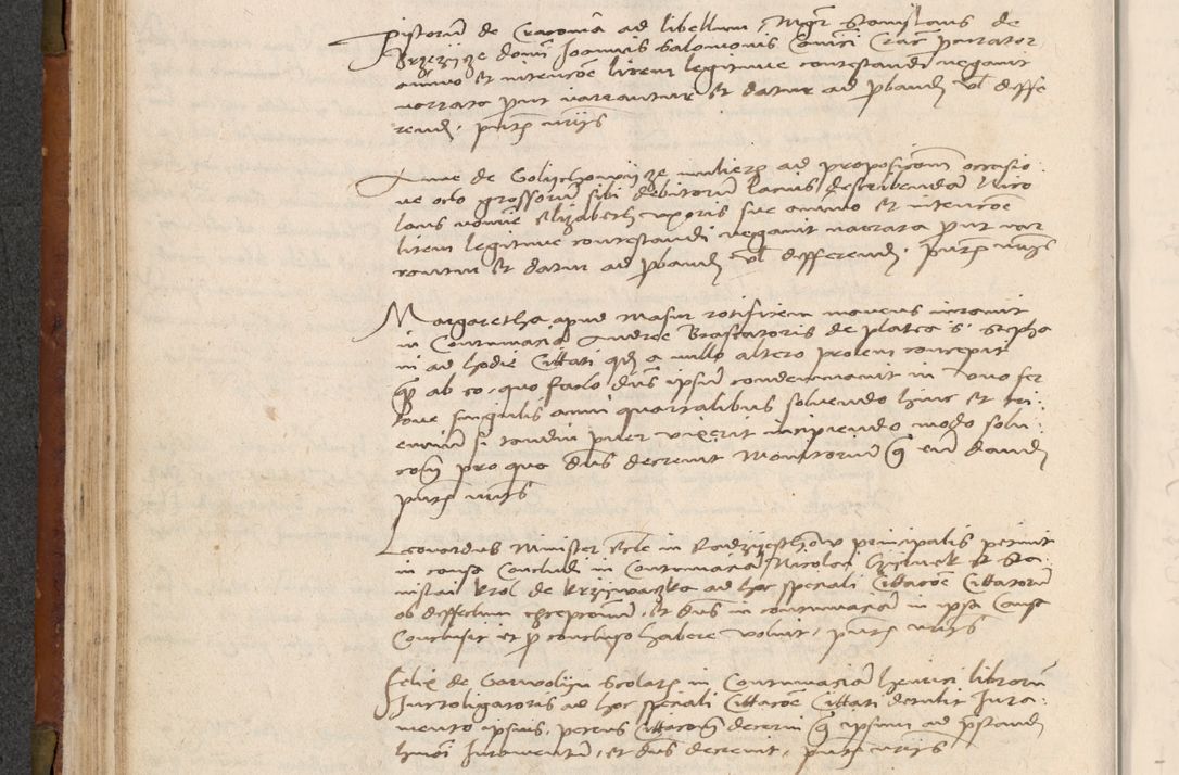 Zdjęcie nr 147 dla obiektu archiwalnego: In nomine Domini. Amen. Sub anno eiusdem Domini millesimo quingentesimo vigesimo, indicione octava, pontificatus sanctissimi in Christo patris et domini nostri domini Leonis divina providencia pape decimi moderni anno ad 19 Marcii durante septimo, acta actorum coram venerabili viro domino Thoma Rosznowski canonico et officiali generali Cracoviensi felicibus, sideribus continuantur atque exordium capiunt et Dii faveant ceptis