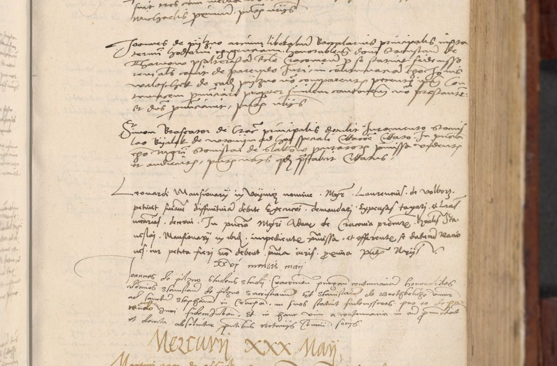 Zdjęcie nr 140 dla obiektu archiwalnego: In nomine Domini. Amen. Sub anno eiusdem Domini millesimo quingentesimo vigesimo, indicione octava, pontificatus sanctissimi in Christo patris et domini nostri domini Leonis divina providencia pape decimi moderni anno ad 19 Marcii durante septimo, acta actorum coram venerabili viro domino Thoma Rosznowski canonico et officiali generali Cracoviensi felicibus, sideribus continuantur atque exordium capiunt et Dii faveant ceptis