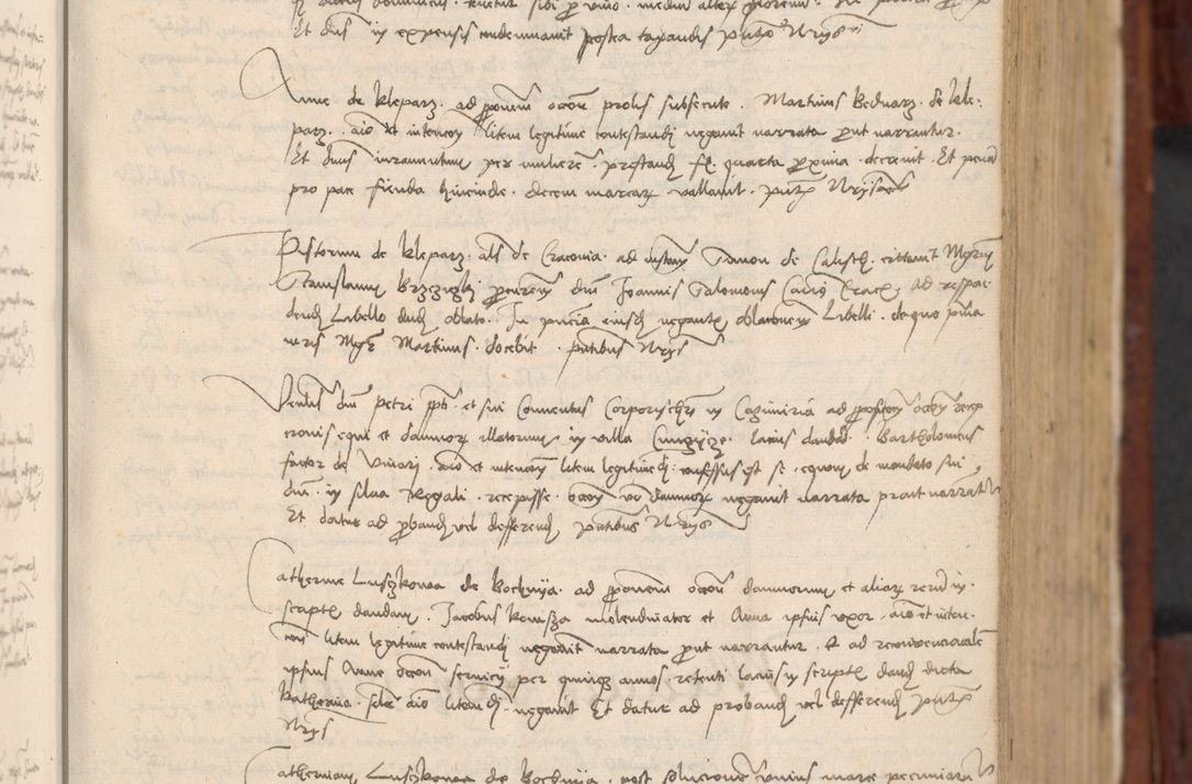 Zdjęcie nr 136 dla obiektu archiwalnego: In nomine Domini. Amen. Sub anno eiusdem Domini millesimo quingentesimo vigesimo, indicione octava, pontificatus sanctissimi in Christo patris et domini nostri domini Leonis divina providencia pape decimi moderni anno ad 19 Marcii durante septimo, acta actorum coram venerabili viro domino Thoma Rosznowski canonico et officiali generali Cracoviensi felicibus, sideribus continuantur atque exordium capiunt et Dii faveant ceptis