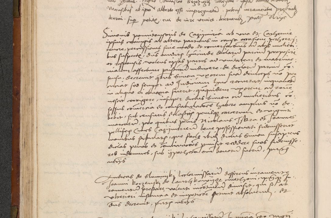 Zdjęcie nr 133 dla obiektu archiwalnego: In nomine Domini. Amen. Sub anno eiusdem Domini millesimo quingentesimo vigesimo, indicione octava, pontificatus sanctissimi in Christo patris et domini nostri domini Leonis divina providencia pape decimi moderni anno ad 19 Marcii durante septimo, acta actorum coram venerabili viro domino Thoma Rosznowski canonico et officiali generali Cracoviensi felicibus, sideribus continuantur atque exordium capiunt et Dii faveant ceptis