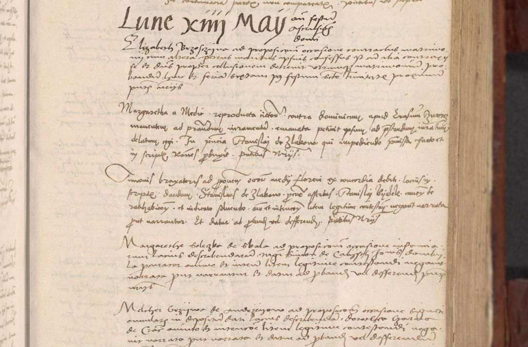 Zdjęcie nr 128 dla obiektu archiwalnego: In nomine Domini. Amen. Sub anno eiusdem Domini millesimo quingentesimo vigesimo, indicione octava, pontificatus sanctissimi in Christo patris et domini nostri domini Leonis divina providencia pape decimi moderni anno ad 19 Marcii durante septimo, acta actorum coram venerabili viro domino Thoma Rosznowski canonico et officiali generali Cracoviensi felicibus, sideribus continuantur atque exordium capiunt et Dii faveant ceptis