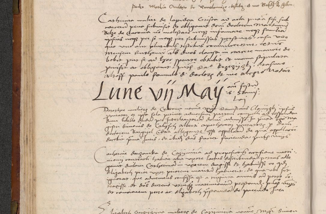 Zdjęcie nr 117 dla obiektu archiwalnego: In nomine Domini. Amen. Sub anno eiusdem Domini millesimo quingentesimo vigesimo, indicione octava, pontificatus sanctissimi in Christo patris et domini nostri domini Leonis divina providencia pape decimi moderni anno ad 19 Marcii durante septimo, acta actorum coram venerabili viro domino Thoma Rosznowski canonico et officiali generali Cracoviensi felicibus, sideribus continuantur atque exordium capiunt et Dii faveant ceptis