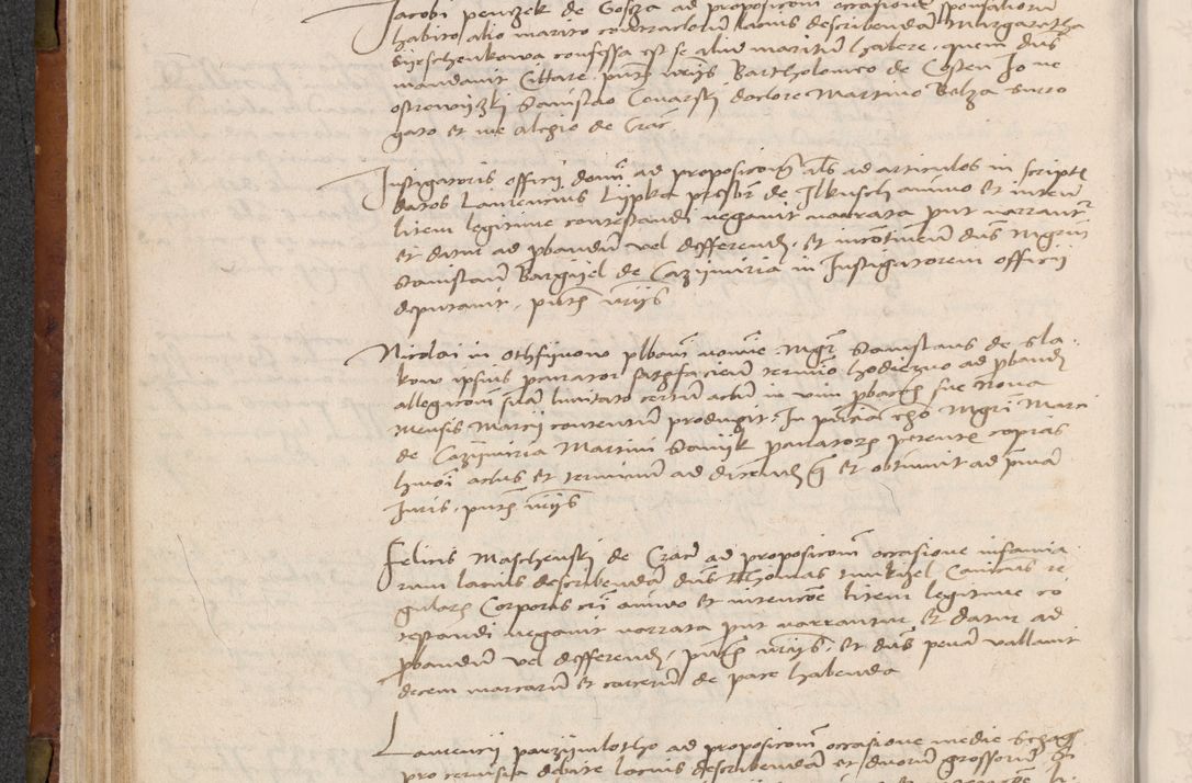 Zdjęcie nr 115 dla obiektu archiwalnego: In nomine Domini. Amen. Sub anno eiusdem Domini millesimo quingentesimo vigesimo, indicione octava, pontificatus sanctissimi in Christo patris et domini nostri domini Leonis divina providencia pape decimi moderni anno ad 19 Marcii durante septimo, acta actorum coram venerabili viro domino Thoma Rosznowski canonico et officiali generali Cracoviensi felicibus, sideribus continuantur atque exordium capiunt et Dii faveant ceptis