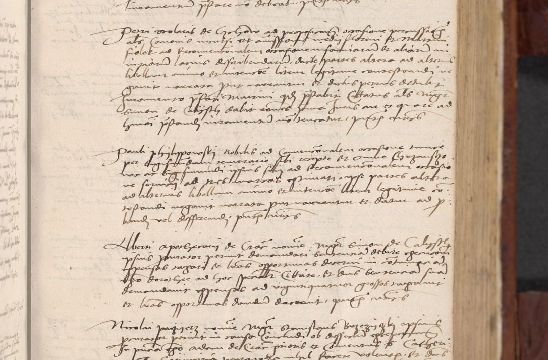 Zdjęcie nr 114 dla obiektu archiwalnego: In nomine Domini. Amen. Sub anno eiusdem Domini millesimo quingentesimo vigesimo, indicione octava, pontificatus sanctissimi in Christo patris et domini nostri domini Leonis divina providencia pape decimi moderni anno ad 19 Marcii durante septimo, acta actorum coram venerabili viro domino Thoma Rosznowski canonico et officiali generali Cracoviensi felicibus, sideribus continuantur atque exordium capiunt et Dii faveant ceptis