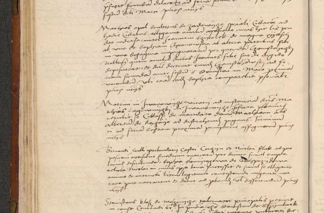 Zdjęcie nr 99 dla obiektu archiwalnego: In nomine Domini. Amen. Sub anno eiusdem Domini millesimo quingentesimo vigesimo, indicione octava, pontificatus sanctissimi in Christo patris et domini nostri domini Leonis divina providencia pape decimi moderni anno ad 19 Marcii durante septimo, acta actorum coram venerabili viro domino Thoma Rosznowski canonico et officiali generali Cracoviensi felicibus, sideribus continuantur atque exordium capiunt et Dii faveant ceptis