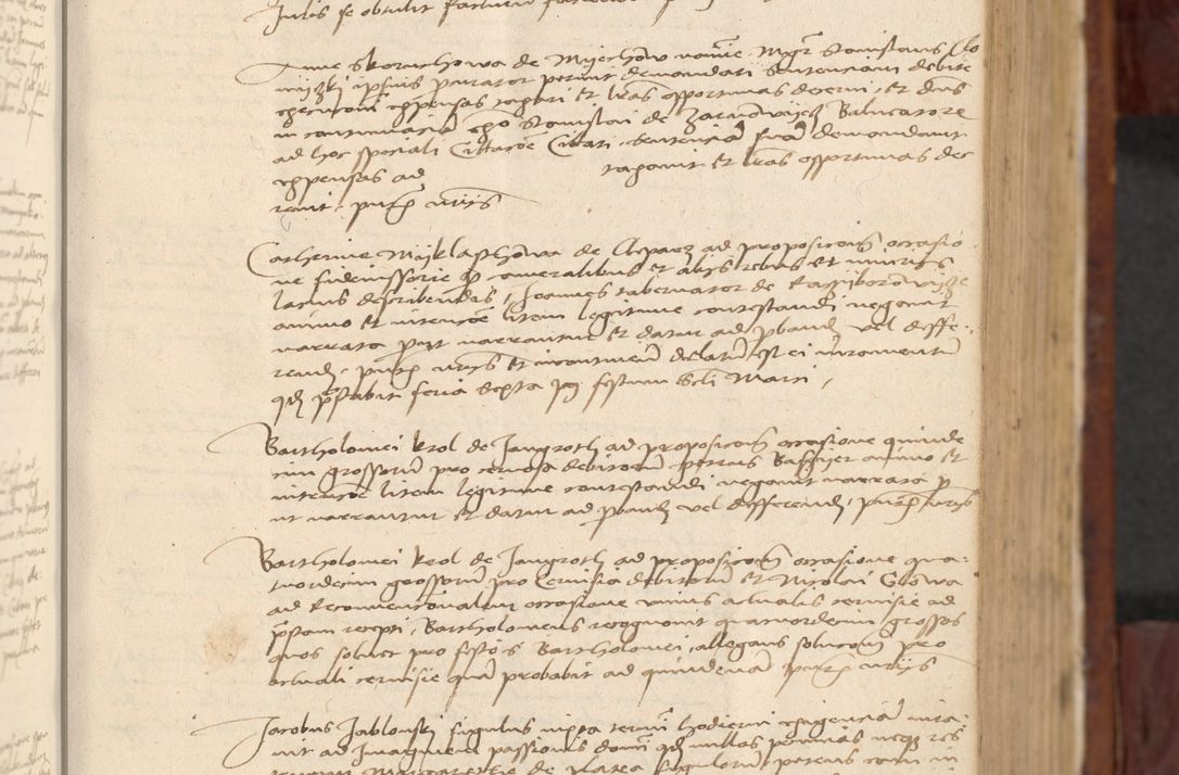 Zdjęcie nr 102 dla obiektu archiwalnego: In nomine Domini. Amen. Sub anno eiusdem Domini millesimo quingentesimo vigesimo, indicione octava, pontificatus sanctissimi in Christo patris et domini nostri domini Leonis divina providencia pape decimi moderni anno ad 19 Marcii durante septimo, acta actorum coram venerabili viro domino Thoma Rosznowski canonico et officiali generali Cracoviensi felicibus, sideribus continuantur atque exordium capiunt et Dii faveant ceptis