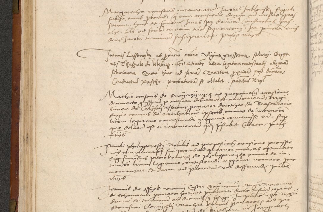 Zdjęcie nr 93 dla obiektu archiwalnego: In nomine Domini. Amen. Sub anno eiusdem Domini millesimo quingentesimo vigesimo, indicione octava, pontificatus sanctissimi in Christo patris et domini nostri domini Leonis divina providencia pape decimi moderni anno ad 19 Marcii durante septimo, acta actorum coram venerabili viro domino Thoma Rosznowski canonico et officiali generali Cracoviensi felicibus, sideribus continuantur atque exordium capiunt et Dii faveant ceptis