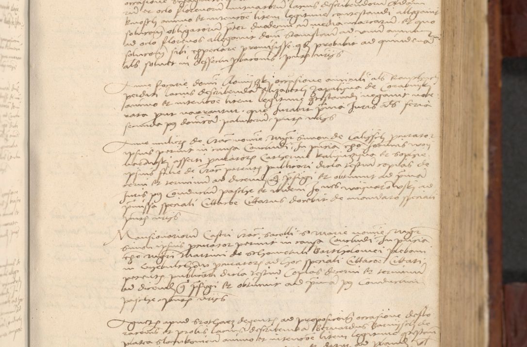 Zdjęcie nr 84 dla obiektu archiwalnego: In nomine Domini. Amen. Sub anno eiusdem Domini millesimo quingentesimo vigesimo, indicione octava, pontificatus sanctissimi in Christo patris et domini nostri domini Leonis divina providencia pape decimi moderni anno ad 19 Marcii durante septimo, acta actorum coram venerabili viro domino Thoma Rosznowski canonico et officiali generali Cracoviensi felicibus, sideribus continuantur atque exordium capiunt et Dii faveant ceptis