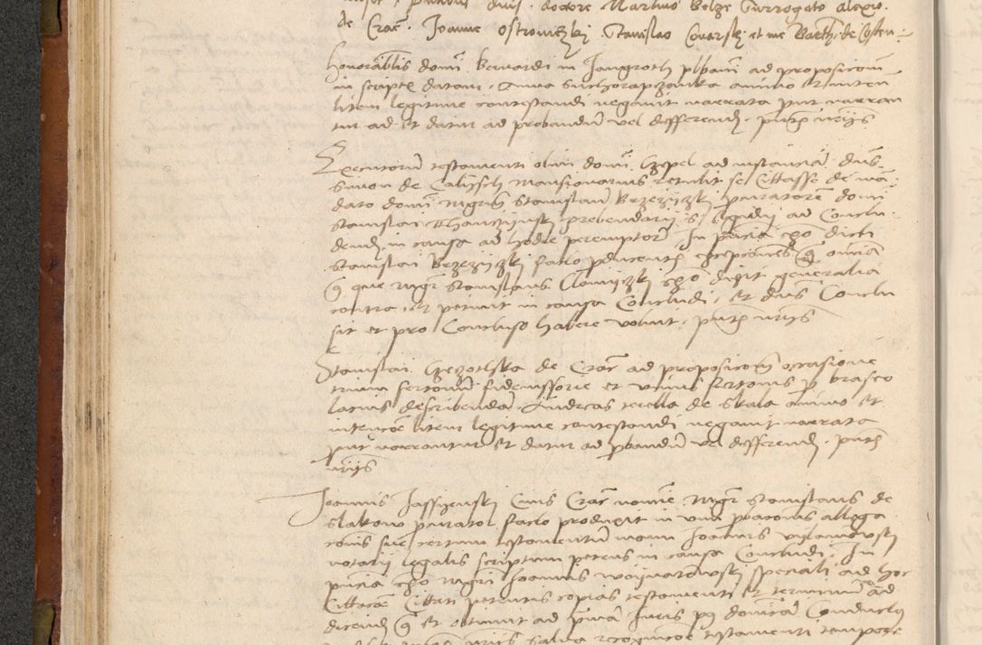 Zdjęcie nr 83 dla obiektu archiwalnego: In nomine Domini. Amen. Sub anno eiusdem Domini millesimo quingentesimo vigesimo, indicione octava, pontificatus sanctissimi in Christo patris et domini nostri domini Leonis divina providencia pape decimi moderni anno ad 19 Marcii durante septimo, acta actorum coram venerabili viro domino Thoma Rosznowski canonico et officiali generali Cracoviensi felicibus, sideribus continuantur atque exordium capiunt et Dii faveant ceptis