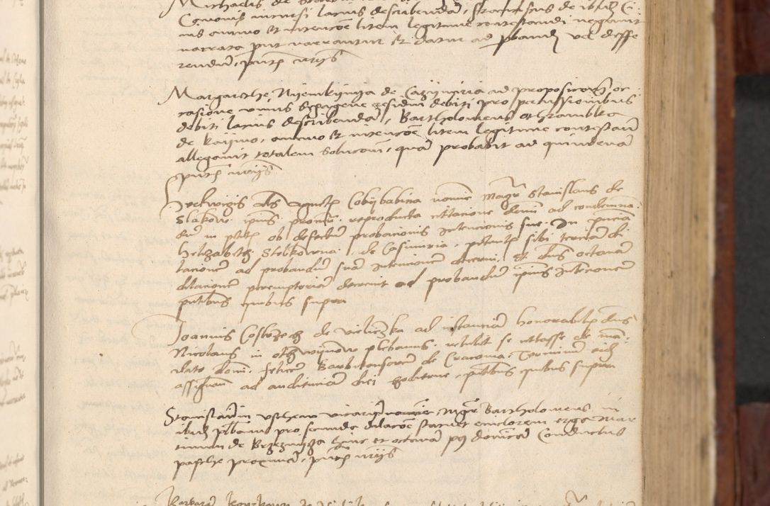 Zdjęcie nr 80 dla obiektu archiwalnego: In nomine Domini. Amen. Sub anno eiusdem Domini millesimo quingentesimo vigesimo, indicione octava, pontificatus sanctissimi in Christo patris et domini nostri domini Leonis divina providencia pape decimi moderni anno ad 19 Marcii durante septimo, acta actorum coram venerabili viro domino Thoma Rosznowski canonico et officiali generali Cracoviensi felicibus, sideribus continuantur atque exordium capiunt et Dii faveant ceptis