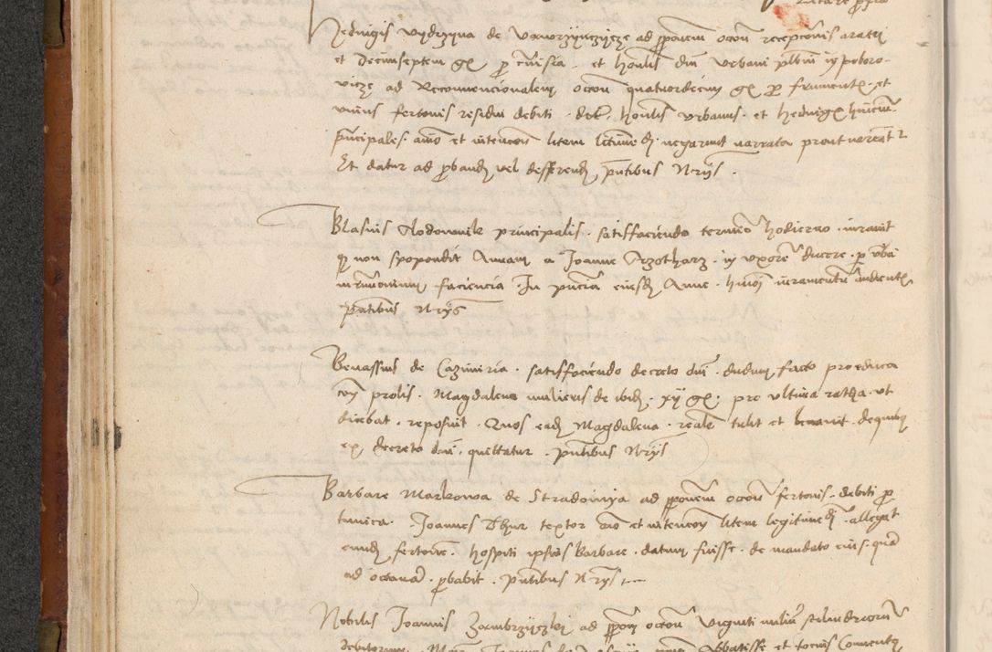 Zdjęcie nr 71 dla obiektu archiwalnego: In nomine Domini. Amen. Sub anno eiusdem Domini millesimo quingentesimo vigesimo, indicione octava, pontificatus sanctissimi in Christo patris et domini nostri domini Leonis divina providencia pape decimi moderni anno ad 19 Marcii durante septimo, acta actorum coram venerabili viro domino Thoma Rosznowski canonico et officiali generali Cracoviensi felicibus, sideribus continuantur atque exordium capiunt et Dii faveant ceptis