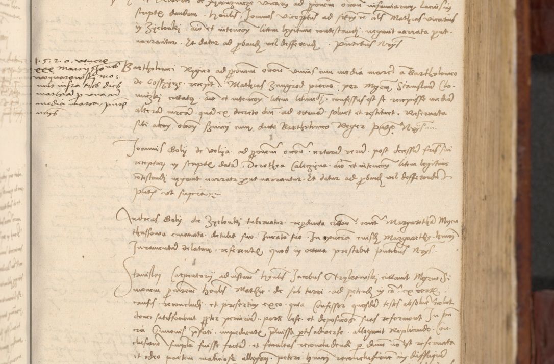 Zdjęcie nr 68 dla obiektu archiwalnego: In nomine Domini. Amen. Sub anno eiusdem Domini millesimo quingentesimo vigesimo, indicione octava, pontificatus sanctissimi in Christo patris et domini nostri domini Leonis divina providencia pape decimi moderni anno ad 19 Marcii durante septimo, acta actorum coram venerabili viro domino Thoma Rosznowski canonico et officiali generali Cracoviensi felicibus, sideribus continuantur atque exordium capiunt et Dii faveant ceptis