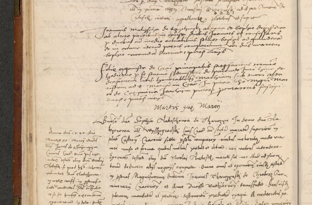 Zdjęcie nr 65 dla obiektu archiwalnego: In nomine Domini. Amen. Sub anno eiusdem Domini millesimo quingentesimo vigesimo, indicione octava, pontificatus sanctissimi in Christo patris et domini nostri domini Leonis divina providencia pape decimi moderni anno ad 19 Marcii durante septimo, acta actorum coram venerabili viro domino Thoma Rosznowski canonico et officiali generali Cracoviensi felicibus, sideribus continuantur atque exordium capiunt et Dii faveant ceptis