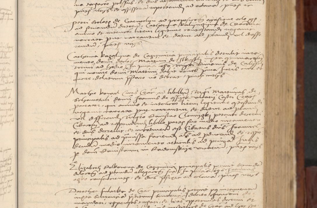 Zdjęcie nr 64 dla obiektu archiwalnego: In nomine Domini. Amen. Sub anno eiusdem Domini millesimo quingentesimo vigesimo, indicione octava, pontificatus sanctissimi in Christo patris et domini nostri domini Leonis divina providencia pape decimi moderni anno ad 19 Marcii durante septimo, acta actorum coram venerabili viro domino Thoma Rosznowski canonico et officiali generali Cracoviensi felicibus, sideribus continuantur atque exordium capiunt et Dii faveant ceptis