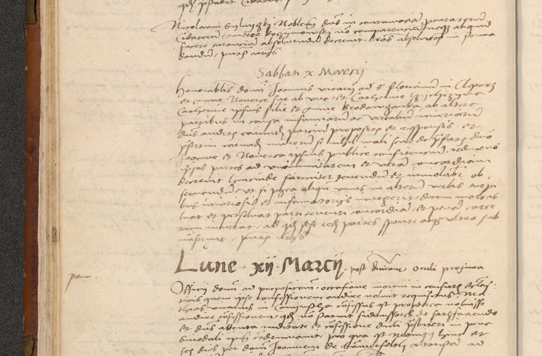 Zdjęcie nr 63 dla obiektu archiwalnego: In nomine Domini. Amen. Sub anno eiusdem Domini millesimo quingentesimo vigesimo, indicione octava, pontificatus sanctissimi in Christo patris et domini nostri domini Leonis divina providencia pape decimi moderni anno ad 19 Marcii durante septimo, acta actorum coram venerabili viro domino Thoma Rosznowski canonico et officiali generali Cracoviensi felicibus, sideribus continuantur atque exordium capiunt et Dii faveant ceptis