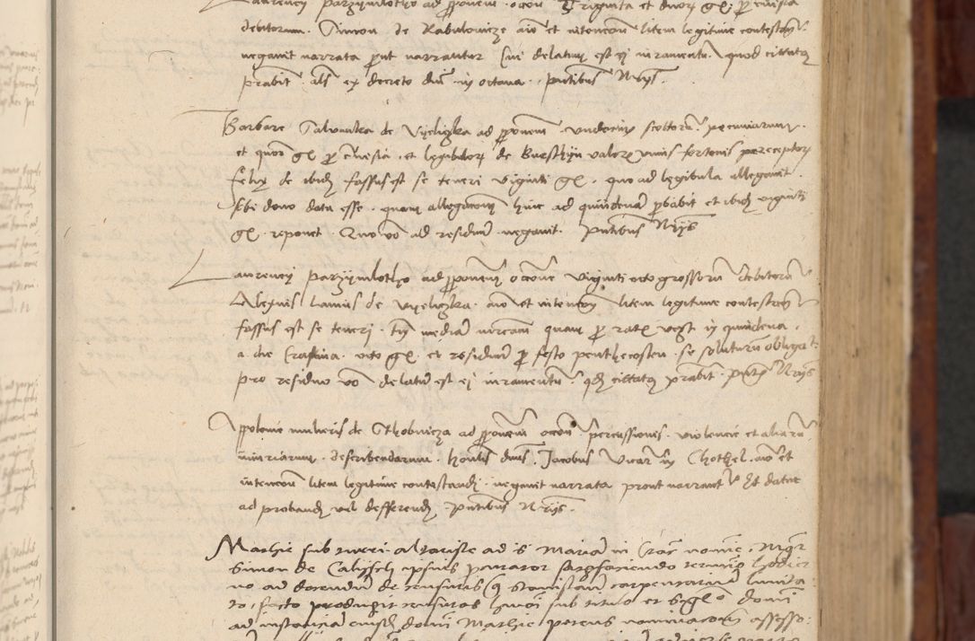 Zdjęcie nr 62 dla obiektu archiwalnego: In nomine Domini. Amen. Sub anno eiusdem Domini millesimo quingentesimo vigesimo, indicione octava, pontificatus sanctissimi in Christo patris et domini nostri domini Leonis divina providencia pape decimi moderni anno ad 19 Marcii durante septimo, acta actorum coram venerabili viro domino Thoma Rosznowski canonico et officiali generali Cracoviensi felicibus, sideribus continuantur atque exordium capiunt et Dii faveant ceptis