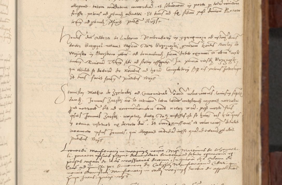 Zdjęcie nr 60 dla obiektu archiwalnego: In nomine Domini. Amen. Sub anno eiusdem Domini millesimo quingentesimo vigesimo, indicione octava, pontificatus sanctissimi in Christo patris et domini nostri domini Leonis divina providencia pape decimi moderni anno ad 19 Marcii durante septimo, acta actorum coram venerabili viro domino Thoma Rosznowski canonico et officiali generali Cracoviensi felicibus, sideribus continuantur atque exordium capiunt et Dii faveant ceptis