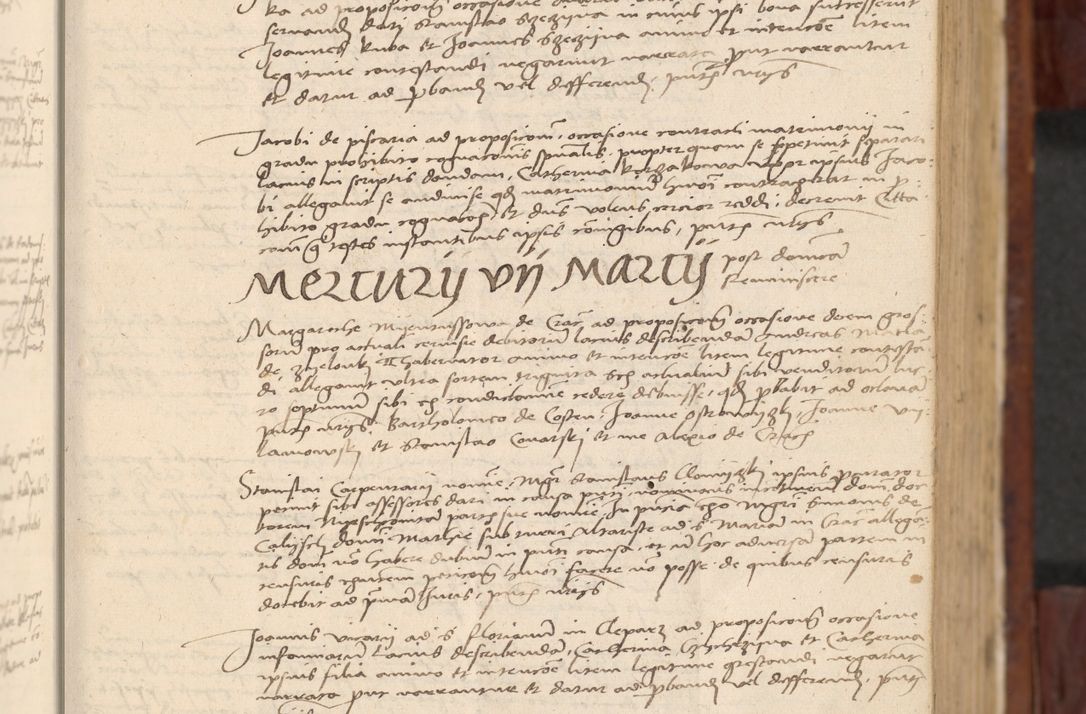 Zdjęcie nr 56 dla obiektu archiwalnego: In nomine Domini. Amen. Sub anno eiusdem Domini millesimo quingentesimo vigesimo, indicione octava, pontificatus sanctissimi in Christo patris et domini nostri domini Leonis divina providencia pape decimi moderni anno ad 19 Marcii durante septimo, acta actorum coram venerabili viro domino Thoma Rosznowski canonico et officiali generali Cracoviensi felicibus, sideribus continuantur atque exordium capiunt et Dii faveant ceptis
