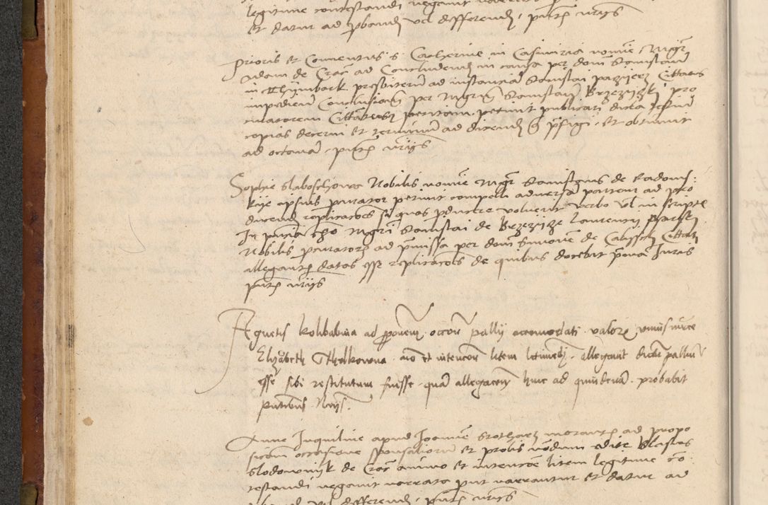 Zdjęcie nr 55 dla obiektu archiwalnego: In nomine Domini. Amen. Sub anno eiusdem Domini millesimo quingentesimo vigesimo, indicione octava, pontificatus sanctissimi in Christo patris et domini nostri domini Leonis divina providencia pape decimi moderni anno ad 19 Marcii durante septimo, acta actorum coram venerabili viro domino Thoma Rosznowski canonico et officiali generali Cracoviensi felicibus, sideribus continuantur atque exordium capiunt et Dii faveant ceptis