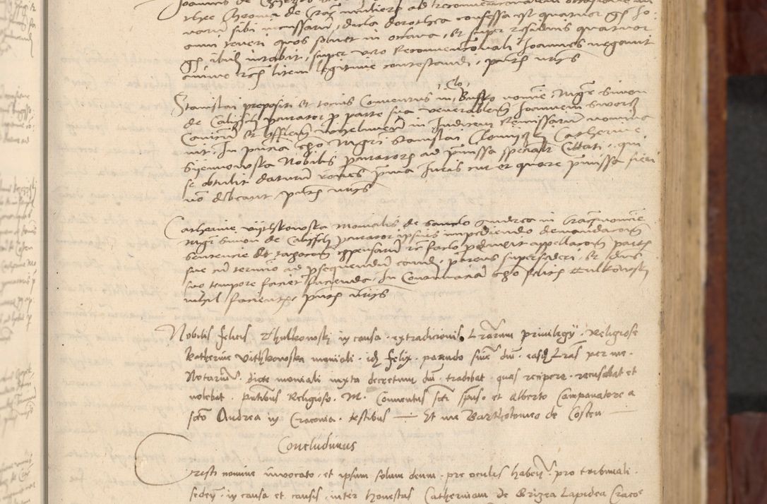 Zdjęcie nr 52 dla obiektu archiwalnego: In nomine Domini. Amen. Sub anno eiusdem Domini millesimo quingentesimo vigesimo, indicione octava, pontificatus sanctissimi in Christo patris et domini nostri domini Leonis divina providencia pape decimi moderni anno ad 19 Marcii durante septimo, acta actorum coram venerabili viro domino Thoma Rosznowski canonico et officiali generali Cracoviensi felicibus, sideribus continuantur atque exordium capiunt et Dii faveant ceptis
