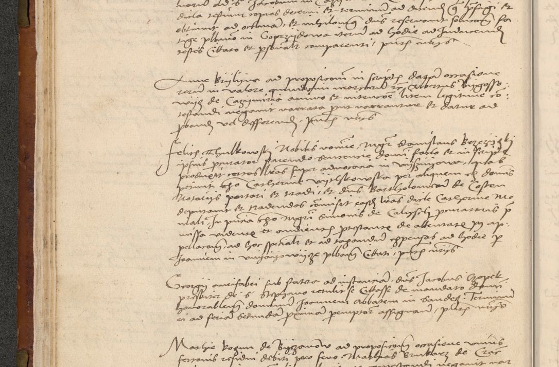 Zdjęcie nr 51 dla obiektu archiwalnego: In nomine Domini. Amen. Sub anno eiusdem Domini millesimo quingentesimo vigesimo, indicione octava, pontificatus sanctissimi in Christo patris et domini nostri domini Leonis divina providencia pape decimi moderni anno ad 19 Marcii durante septimo, acta actorum coram venerabili viro domino Thoma Rosznowski canonico et officiali generali Cracoviensi felicibus, sideribus continuantur atque exordium capiunt et Dii faveant ceptis