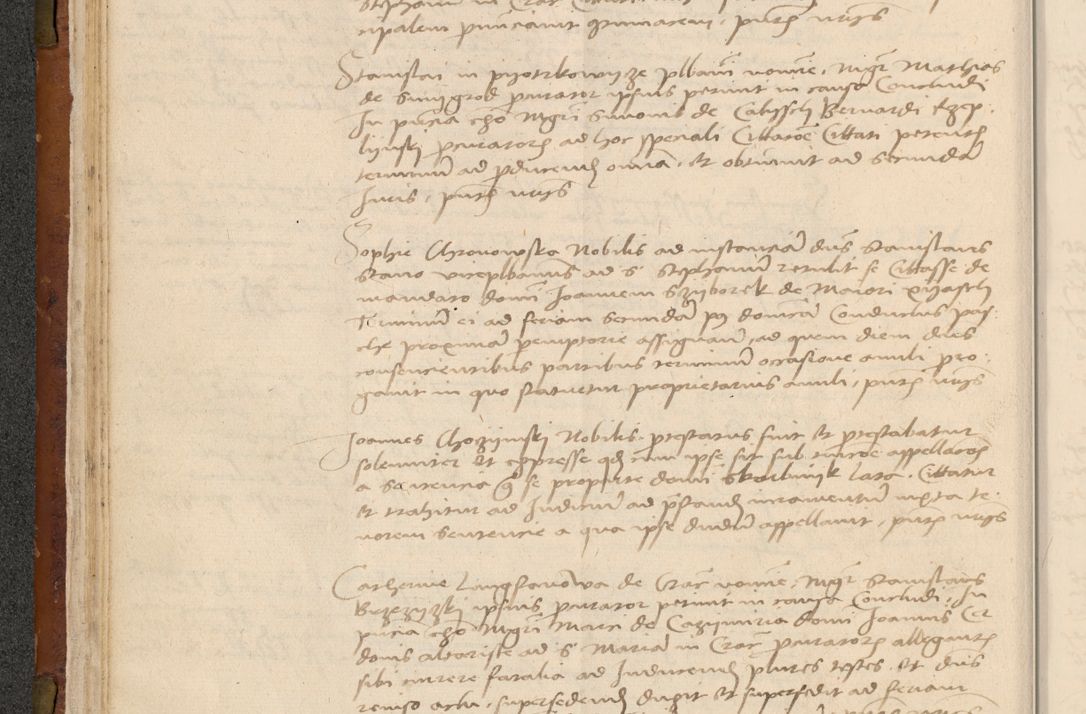 Zdjęcie nr 47 dla obiektu archiwalnego: In nomine Domini. Amen. Sub anno eiusdem Domini millesimo quingentesimo vigesimo, indicione octava, pontificatus sanctissimi in Christo patris et domini nostri domini Leonis divina providencia pape decimi moderni anno ad 19 Marcii durante septimo, acta actorum coram venerabili viro domino Thoma Rosznowski canonico et officiali generali Cracoviensi felicibus, sideribus continuantur atque exordium capiunt et Dii faveant ceptis